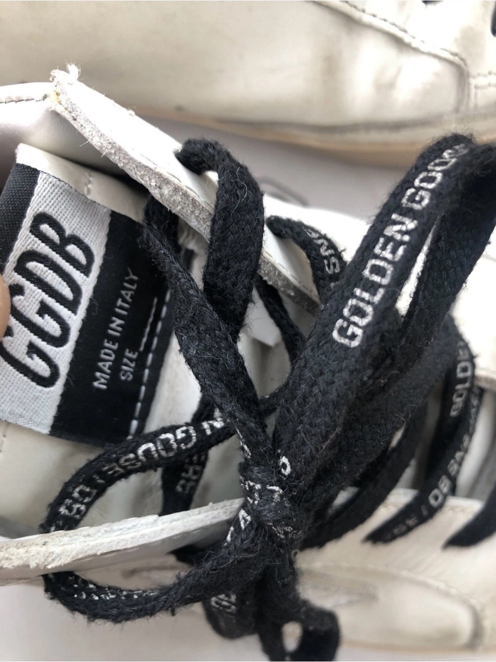 Golden Goose Sneakers with Rose Gold Glitter Heel 8,5Us/39Eu - Picture 4 of 10